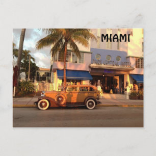 Art Deco Miami Vykort
