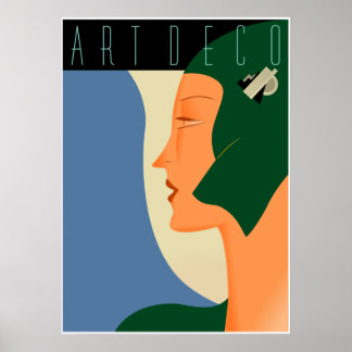 Art Deco Mode 01 Poster