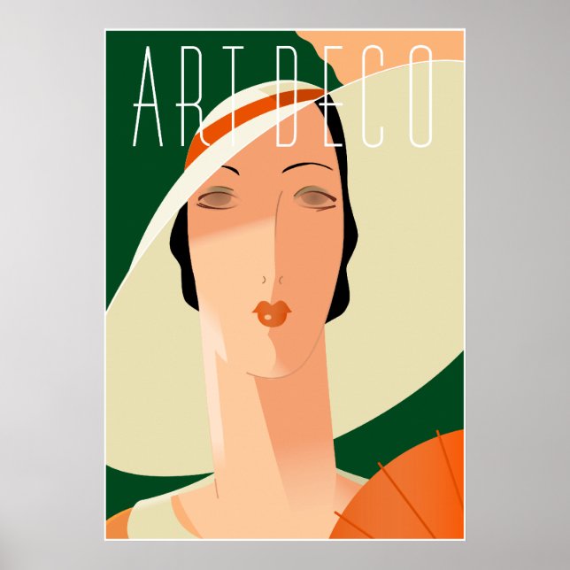 Art Deco Mode 02 Poster (Framsidan)