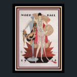 Art Deco Mode Boll 1928 12 x 16 Wall Art Poster<br><div class="desc">Skriv ut i Boll Art Deco-läge - 12 x 16</div>