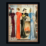 Art Deco Mode Skriv ut 16 x 20 Poster<br><div class="desc">1923 Art Deco Mode Skriv ut 16 x 20</div>
