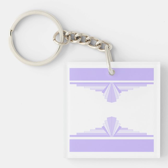 Art Deco Mönster i Lilac (Framsidan)