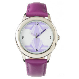 Art Deco Mönster i Lilac Armbandsur