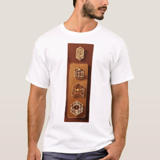 Art deco mönster t shirt