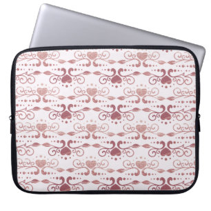 Art deco mönster. Vintage tapet. Japanska eller c Laptop Fodral