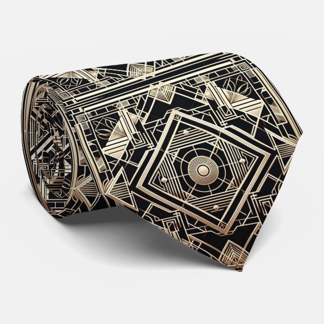 Art Deco Mönstrad slips (Rullad)