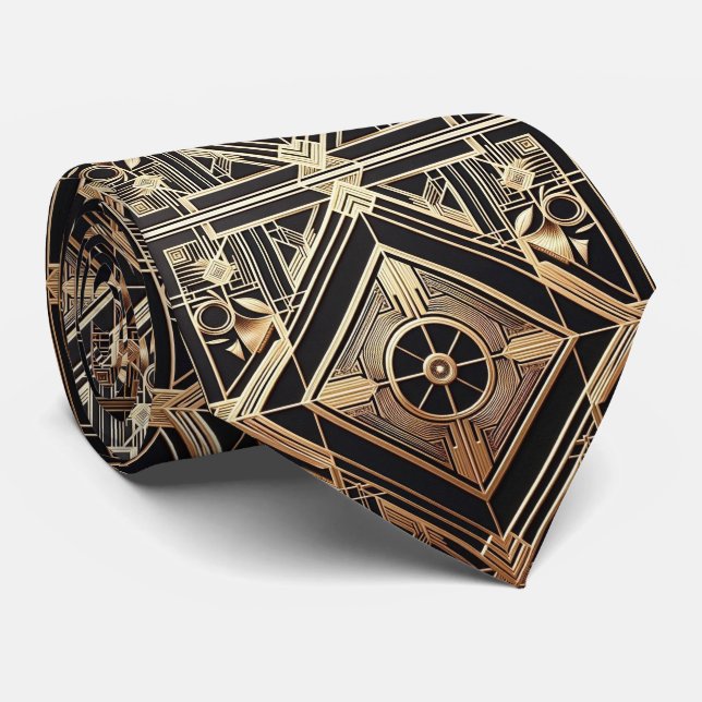 Art Deco Mönstrad slips (Rullad)