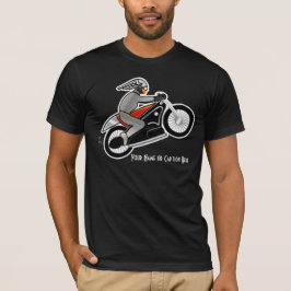 Art Deco-motorcykel,Rider,Helmet,Vingar anpassat Tröja