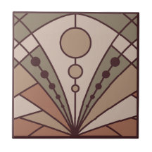 Art Deco (naturliga terracotta-skuggor)