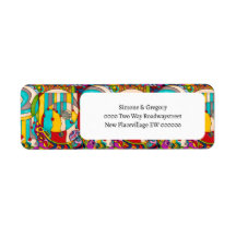 Art deco-nedfläckad, färglöst, modern