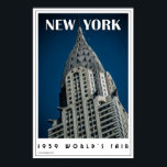 Art Deco New York Poster<br><div class="desc">En serie vintage affisch som återspeglar stil på 1920- och 30-talen. Tillgänglig för vissa proportioner skapat endast i gloriös oljeeffekt i fullt färg. Lämplig för alla åldrar.</div>
