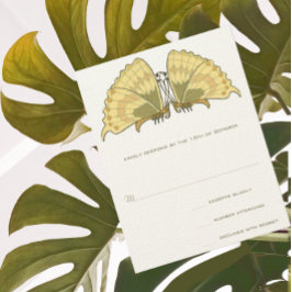Art Deco Nouveau Butterfly Response OSA kort