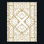 Art deco,nouveau,guld,vit,elegant,chic,mönster,t poster<br><div class="desc">Art deco, noveau, guld, vit, elegant, chic, mönster, mall,  trendig</div>