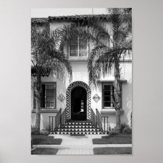 ART DECO OM COCHRAN POSTER