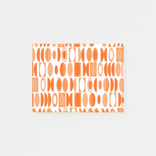Art Deco-Ovaler Post-it Block (Framsida)