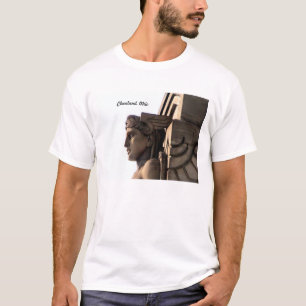 Art déco överbryggar den Cleveland, OH T-tröja T Shirt