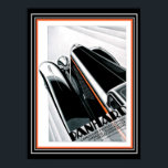 Art Deco Panhard Ad- Alex Kow (1932) Poster<br><div class="desc">Nicefördraget,  Sleek,  Art Deco Annons för Panhard av Alexis Kow-1932</div>