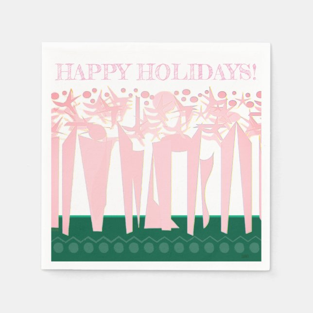 ART DECO PAPPERSSERVETT (Framsidan)