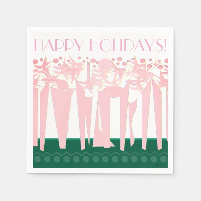 ART DECO PAPPERSSERVETT (Framsidan)