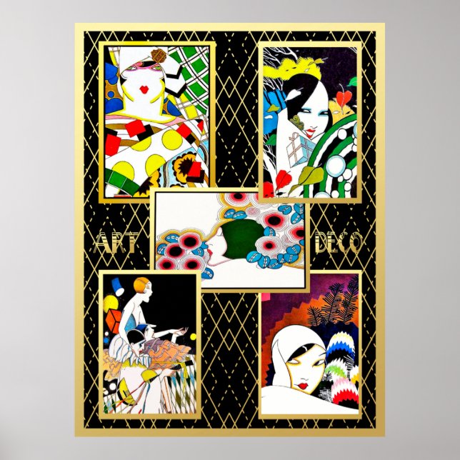 Art Deco Para Todos Dam. Poster (Framsidan)