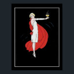 Art Deco Party Girl Vintage affisch<br><div class="desc">Art Deco Party Girl Vintage affisch art deco,  retro bilder,  vintage illustrationer,  vintage retro,  nouveau,  deco-bild,  vintage resor,  frankrike-resor,  parisresor,  fransk,  vintestore,  vintage,  restaurang drco,  retro,  resa,  vintage bild,  segrare,  segrande bilder,  vintage,  stilar grafik,  populär,  décor stil,  retro coola. land,  modern,  vintage,  landskap,  poster, </div>