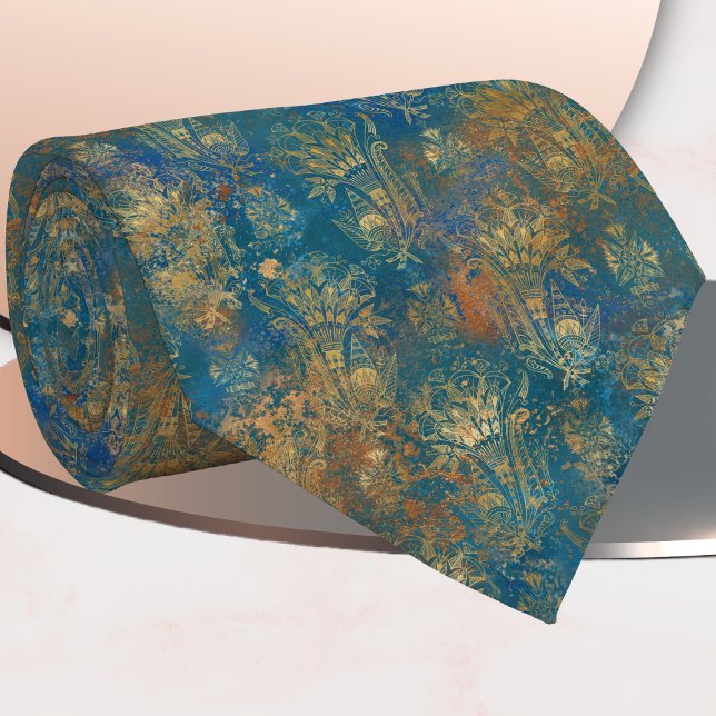 Art Deco Patina Neck Tie Slips (Skapare uppladdad)