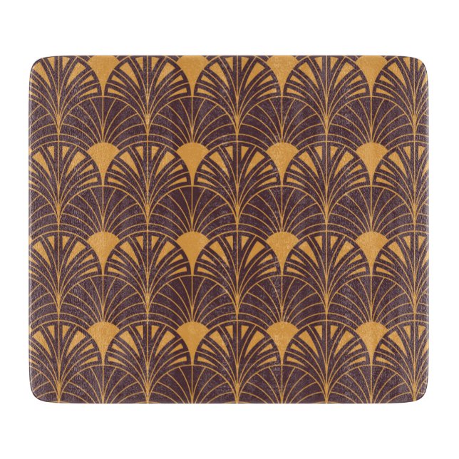 Art Deco pattern with fan-shaped motifs  (Framsidan)