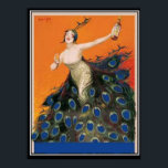 Art Deco peacock Girl Vintage Poster<br><div class="desc">Art Deco peacock Girl Vintage Posterart deco,  retro bilder,  illustrationer av vintagen,  vintage retro,  nouveau,  deco-bild,  vintage resor,  frankrike-resor,  parisresor,  fransk,  vintestore,  vintage,  restaurangdrco,  retro,  resor,  vintage bild,  segrare,  segrare bilder,  vintage,  populärbilder,  dekortecken stilar,  retro stil,  coola ,  land,  modern,  vintage,  landskap,  poster butik, </div>