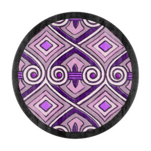 Art Deco Persia (Bright Lila) Charcuterie