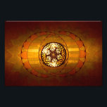 Art Deco Philcade Lighting Fototryck<br><div class="desc">Det här är ett foto direkt under en av hängljusfixturerna i Philcade-byggnaden i Tulsa. Filcade är en liten liten formsak för originaldesignen konsthugga.</div>