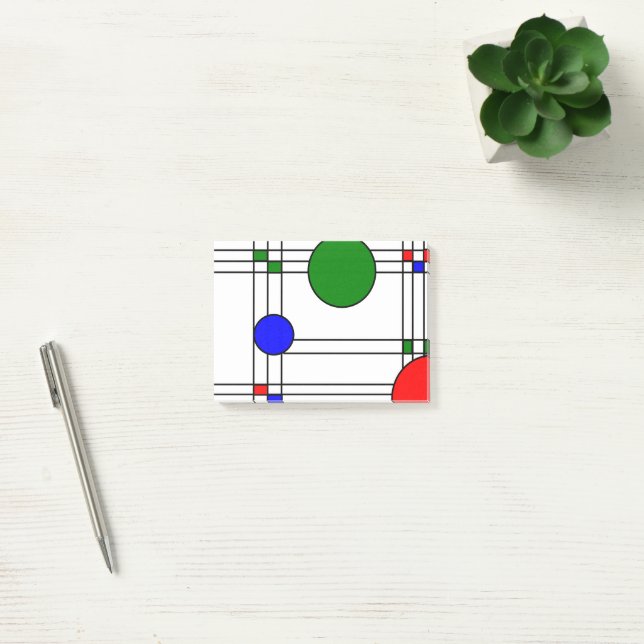 Art Deco Post-it Block (Kontor)