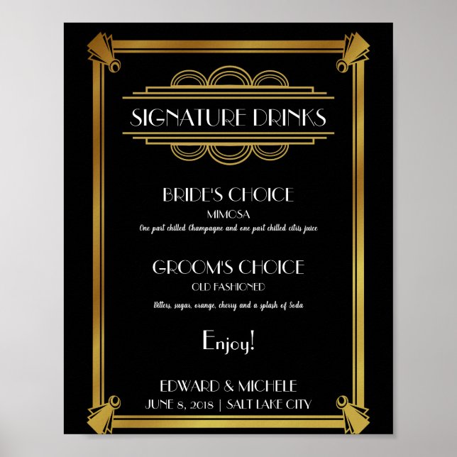 Art Deco poster (Framsidan)