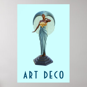 Art Deco-Poster Poster