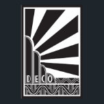Art Deco-Poster Poster<br><div class="desc">Den här häpnadsväckande konsthandlingen poster ett fantastiskt tillägg till dekorn i vilket rum som helst - få den ramad!</div>