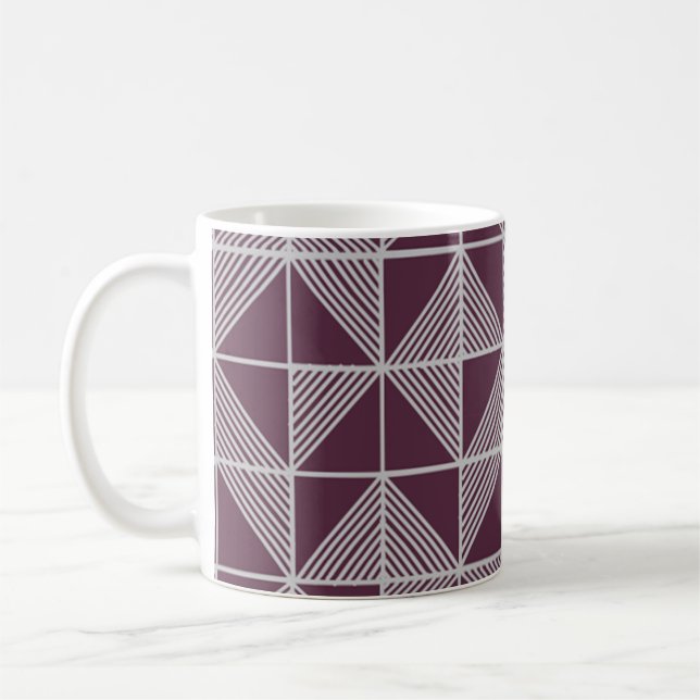 Art Deco Puzzle Kaffemugg (Vänster)