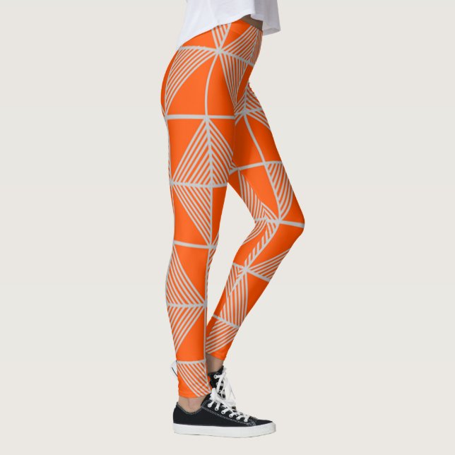 Art Deco Puzzle Leggings (Höger)