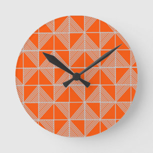 Art Deco Puzzle  Rund Klocka