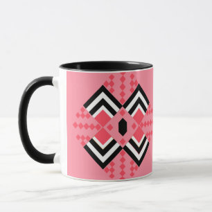 Art Deco Quilt Inspired Mugg