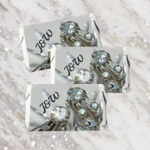 Art Deco Rhinestones med Initialer Elegant Vintage