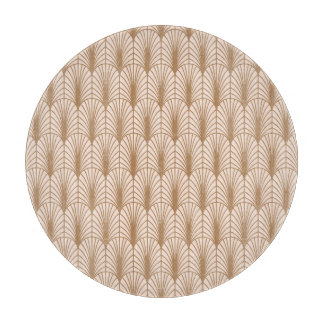 Art Deco Ro: Golden Peacock Feathers
