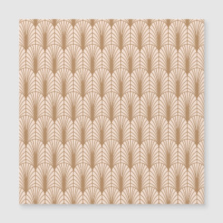 Art Deco Ro: Golden Peacock Feathers