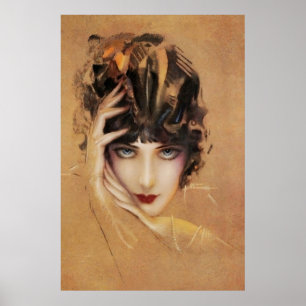 Art Deco - Rolf Armstrong - Glamick Girl Poster