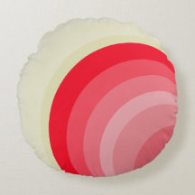 Art Deco Round Pillow