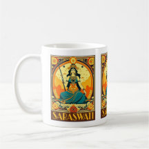 Art Deco Saraswati