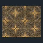 Art Deco Seamless Geometric Mönster. Elegant Wallp Poster<br><div class="desc">Art Deco Seamless Geometric Mönster. Elegant Tapet Design med Guld Struktur. Abstraktens Vintage - bakgrund. illustration av vintagen</div>