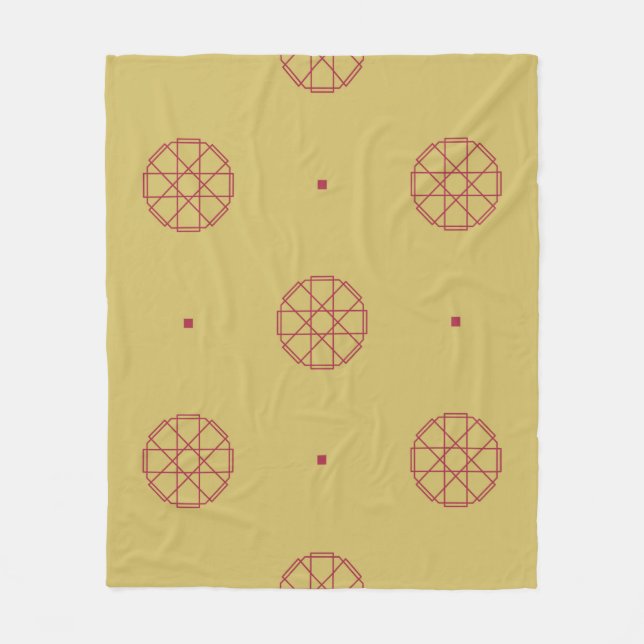 Art deco seamless pattern background. abstract, ar fleecefilt (Framsidan)