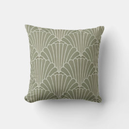 Art Deco Skal Mönster Kudd Kudde