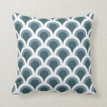 Art Deco-skalor i skalning Kudde<br><div class="desc">Art Deco-skalor i skalning</div>