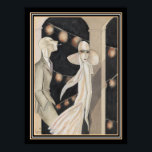 Art Deco Skriv ut "på danset" med Dodo 12 x 16 Poster<br><div class="desc">Unik Dodo Art Deco-utskrift "på danset"</div>
