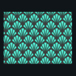 Art Deco-Snäcka - form Poster<br><div class="desc">Art Deco-Snäckans form i skalet</div>